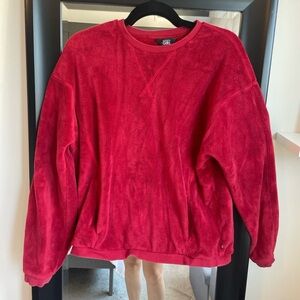 Athleta Girls Red Crewneck